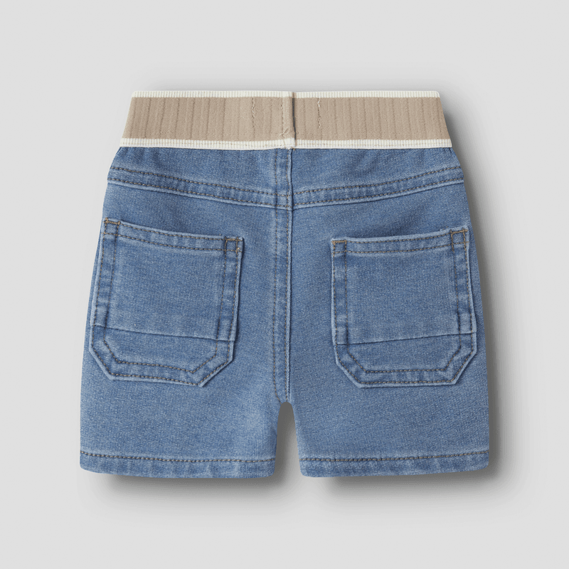 Name It Nbmben shorts til baby, Light Blue Denim