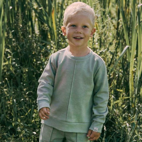 Hovedbilde Gullkorn Perio genser til barn, Varm Grønn