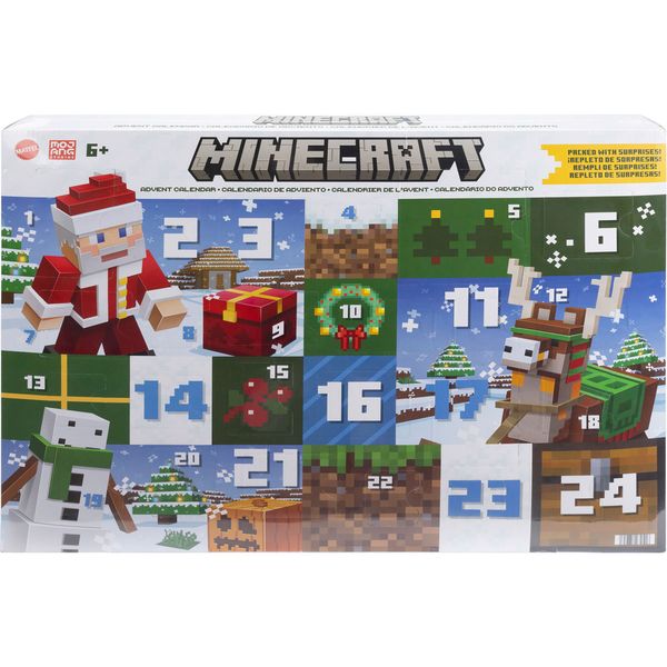 Bilde av Minecraft Core Figures julekalender 2024