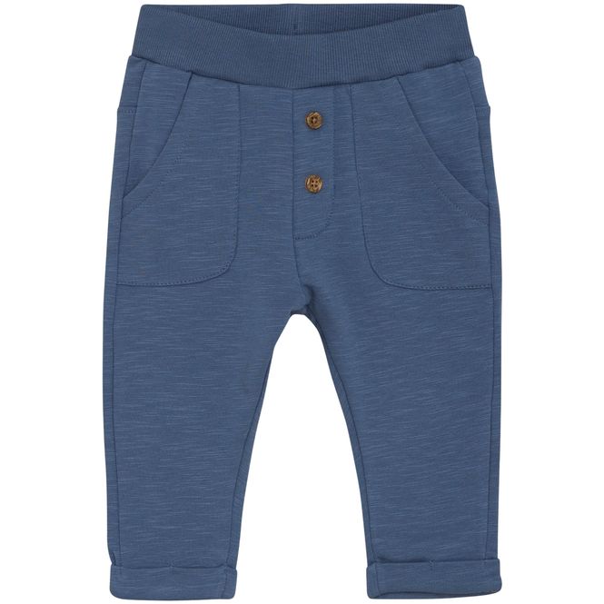Hovedbilde Minymo joggebukse til baby, China Blue
