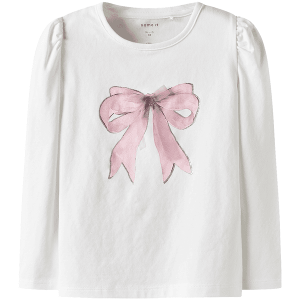 Hovedbilde Name It Nmfskaty genser til småbarn, Bright White