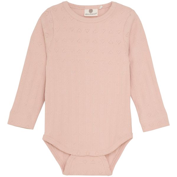 Hovedbilde EnFant Pointelle body, Cameo Rose