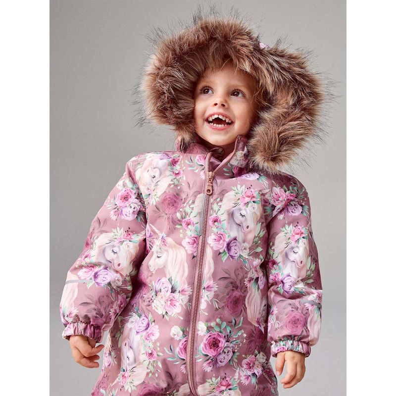 Name It vinterdress til barn og baby, nostalgia rose