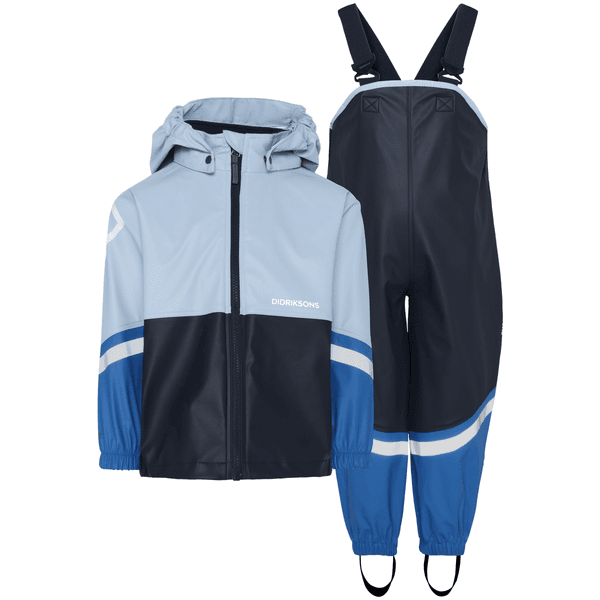Hovedbilde Didriksons Waterman 12 regnsett til barn, Navy
