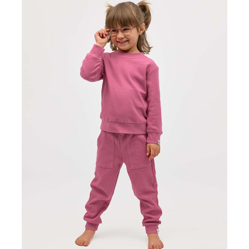 Gullkorn Migma joggedress-sett til barn, Rosa