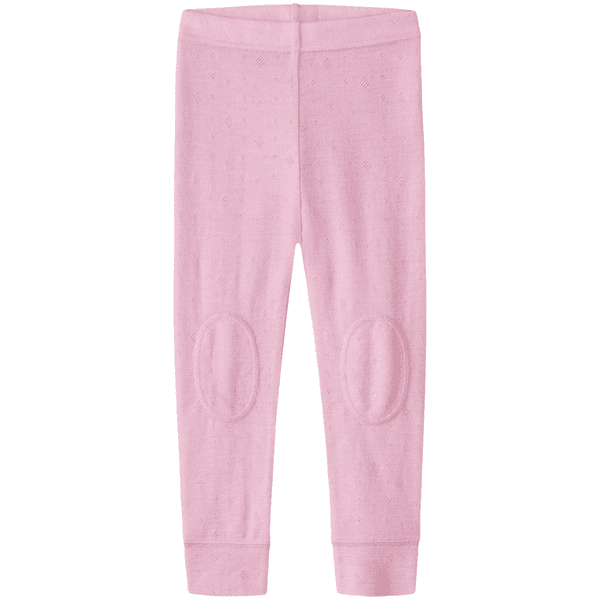 Hovedbilde Name It Nmfwang leggings i ull til småbarn, Coral ...