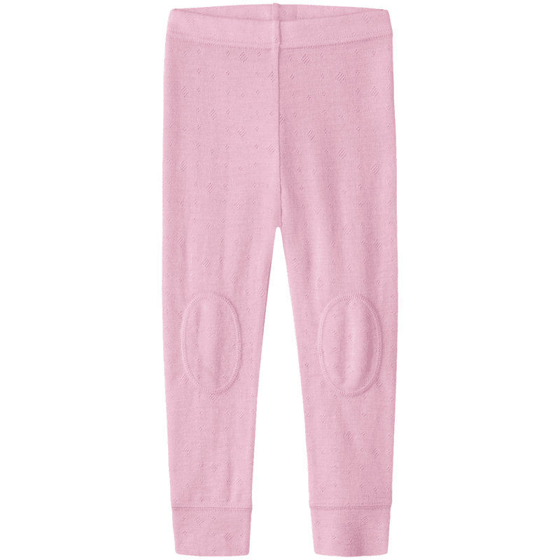 Name It Nmfwang leggings i ull til småbarn, Coral Blush