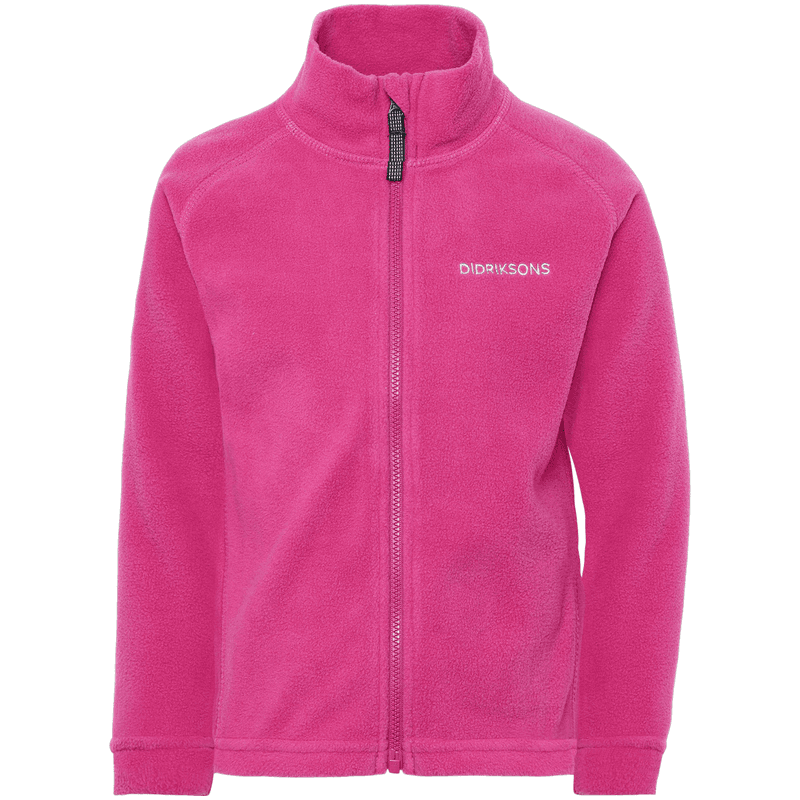Didriksons Monte Kids Fz 10 fleecejakke, Cactus Pink