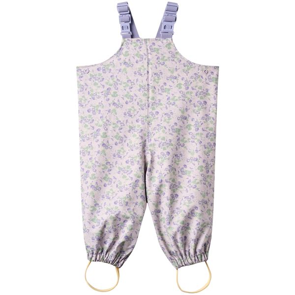 Hovedbilde Wheat Charlo regnbukse til baby, Lilac Petunias