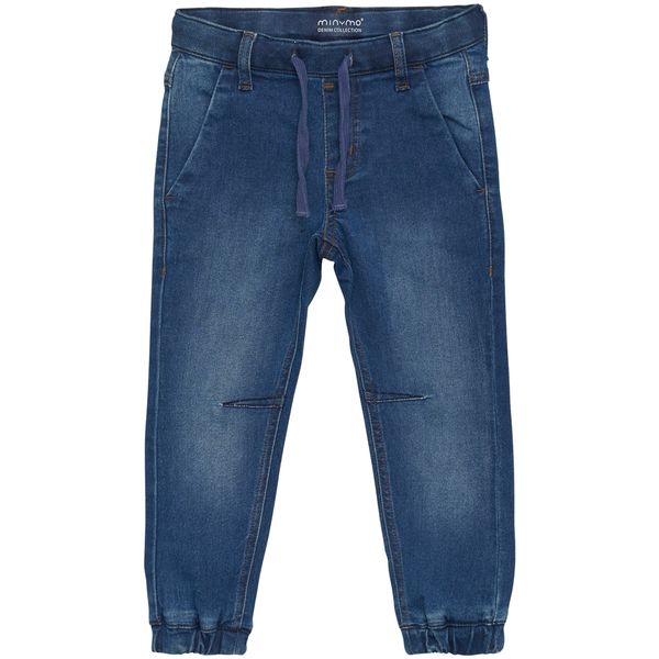 Hovedbilde Minymo Loose-fit jeans til småbarn, Denim