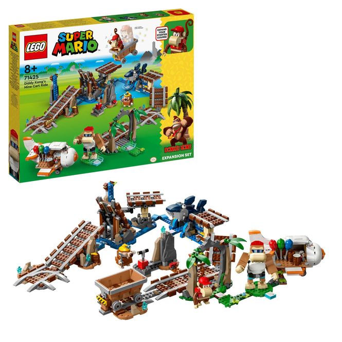 Hovedbilde LEGO Diddy Kongs gruvevogntur  ekstrabanesett 8 ...