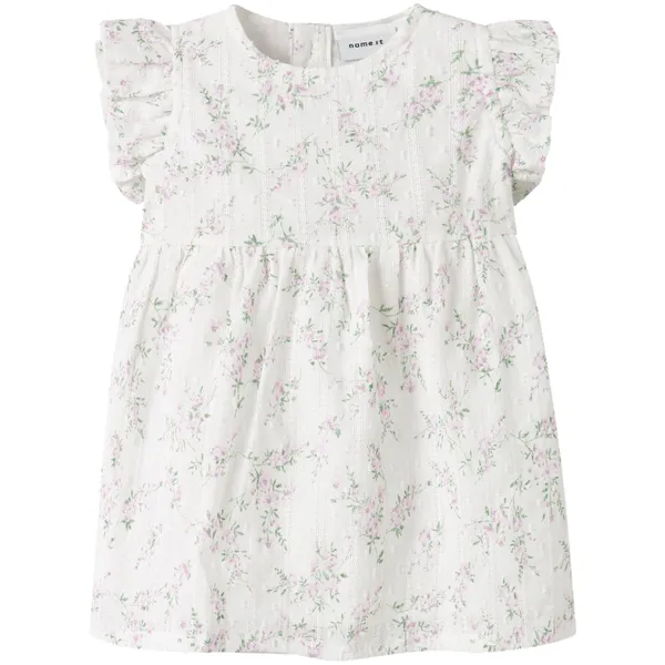 Hovedbilde Name It Nbffriting kjole til baby, Bright White