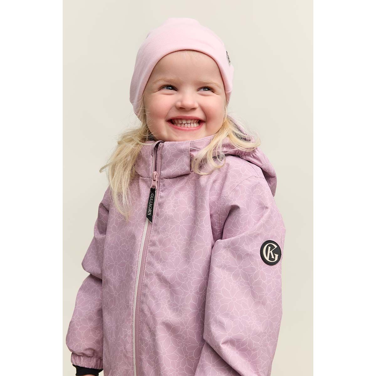 Gullkorn Tach parkdress til barn, Dus Rosa (P)