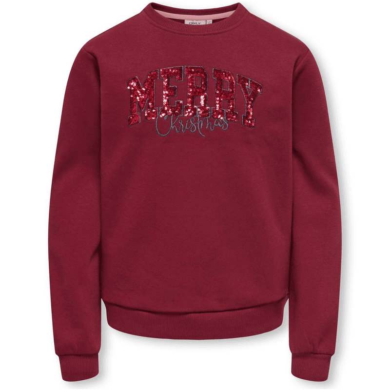 Kids Only Kogtwinkle sweatshirt til barn, Cabernet