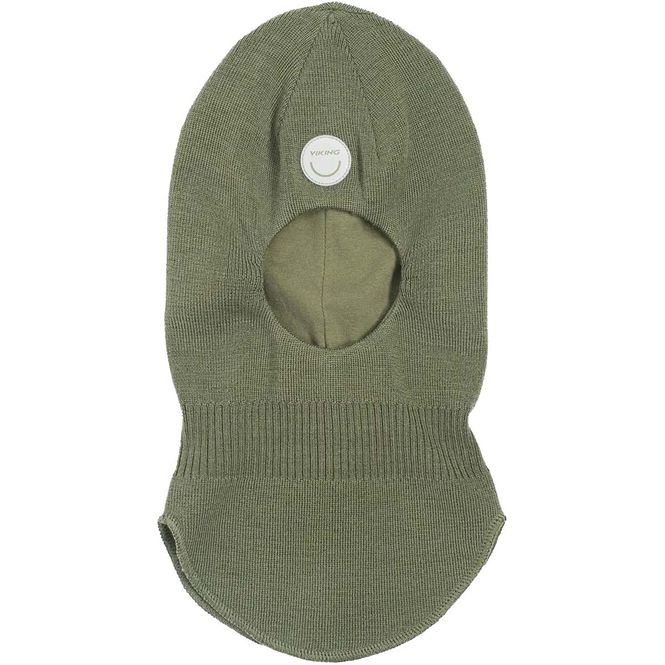 Hovedbilde Viking Alv balaclava i ull, Olive
