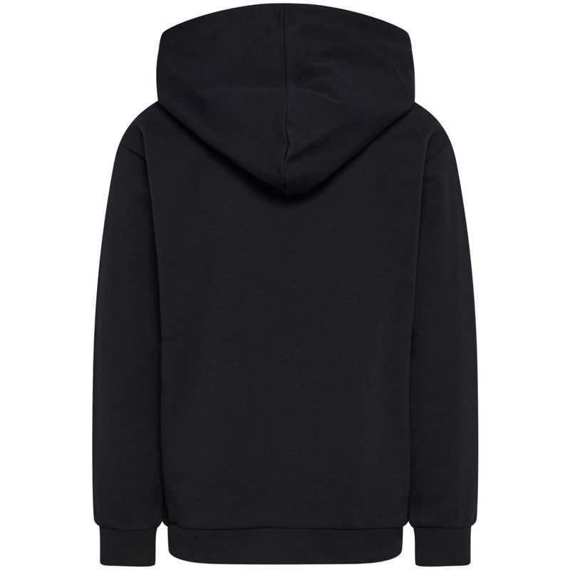 Hummel Hmljr Tukas hettegenser til barn, Black
