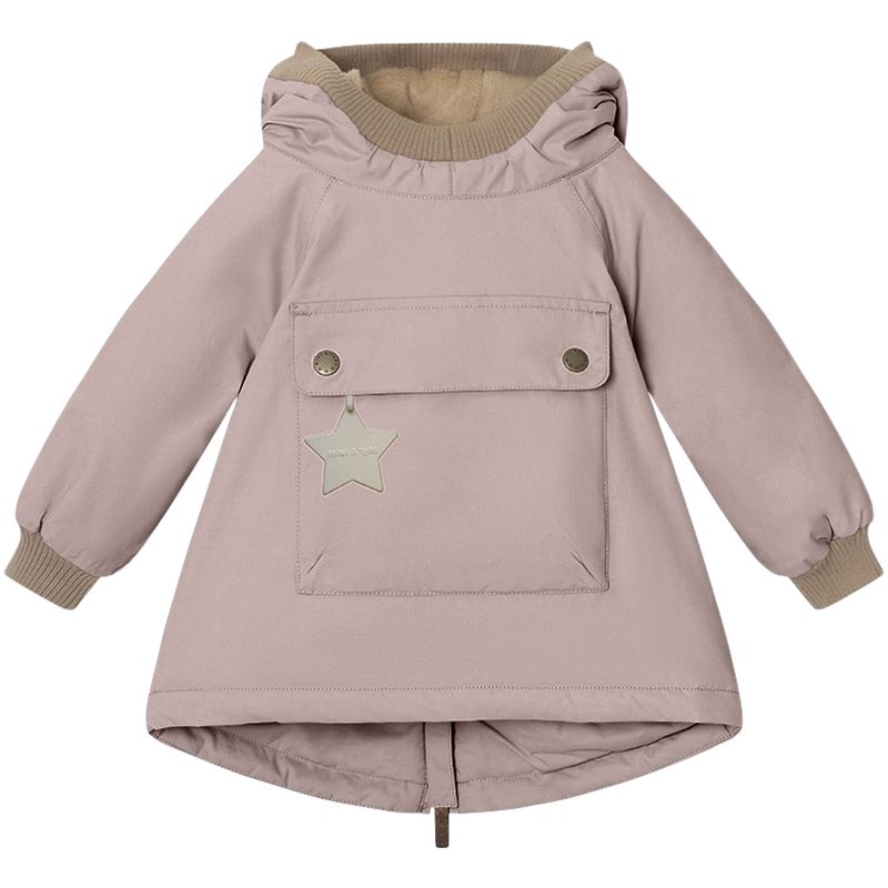 Mini A Ture Wen vinterjakke til baby, Cloudy Rose