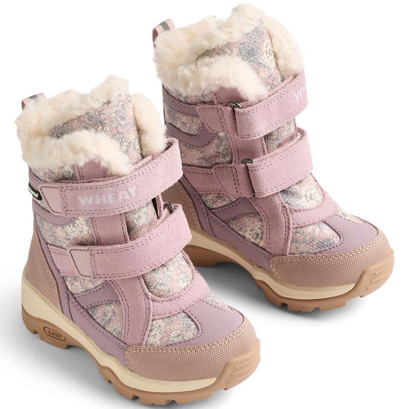 Wheat Trailor Tex vintersko til barn, Dry Rose Flowers