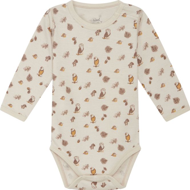 Hovedbilde Hust & Claire Bo body ugler ull, French Oak