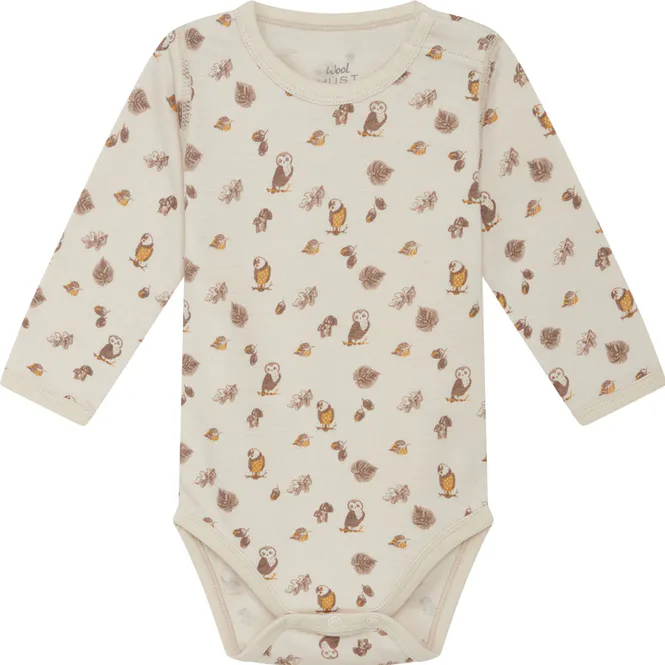 Hovedbilde Hust & Claire Bo body ugler ull, French Oak