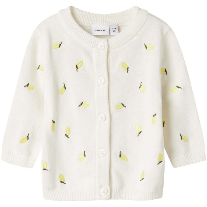 Hovedbilde Name It Nbfdetrille cardigan til baby, Cloud ...