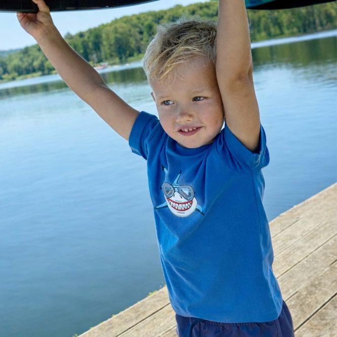Hovedbilde Minymo t-skjorte til barn, Dutch Blue