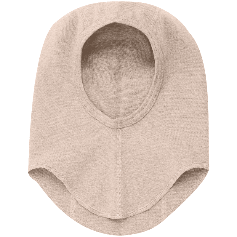 Huttelihut balaclava i jersey, Camel Melange