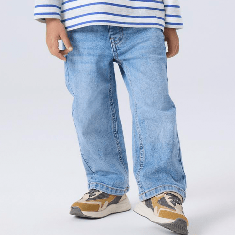 Name It Nmmryan straight jeans småbarn, Medium Blue Denim