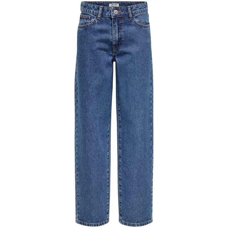 Only & Sons Osjfade Loose jeans til barn, Medium Blue Denim