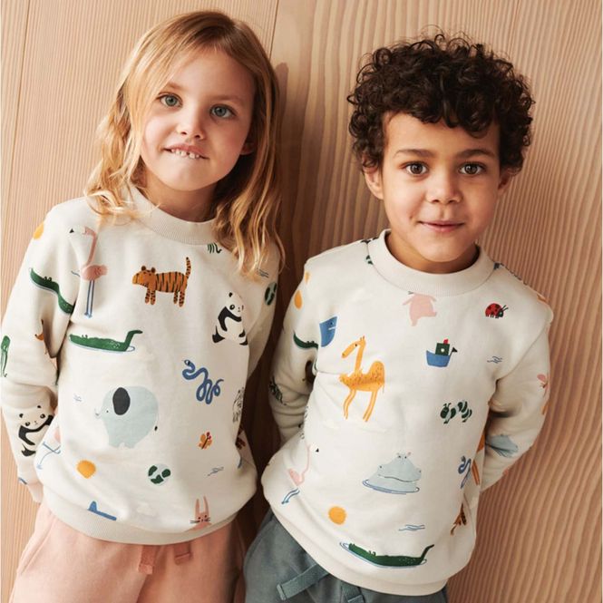 Hovedbilde Liewood Thora sweatshirt til barn, Around The ...