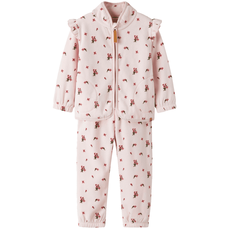 Lil' Atelier Nmflaspektra fleece-sett småbarn, Hushed Violet