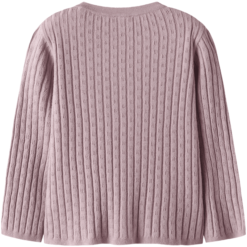 Name It Nbfkind strikket cardigan til baby, Burnished Lilac