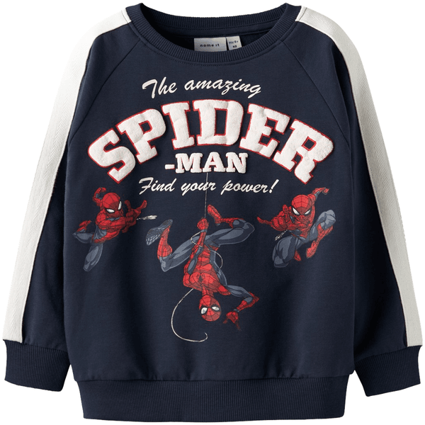 Hovedbilde Name It Nmmobert Spiderman sweatshirt, Navy ...