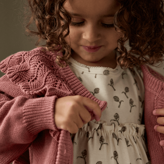 Hovedbilde Lil' Atelier Nmfnoda cardigan til småbarn, ...