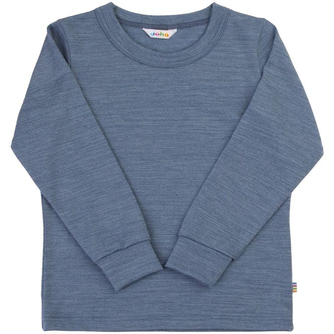 Hovedbilde Joha genser i ull til barn, Drk. blue