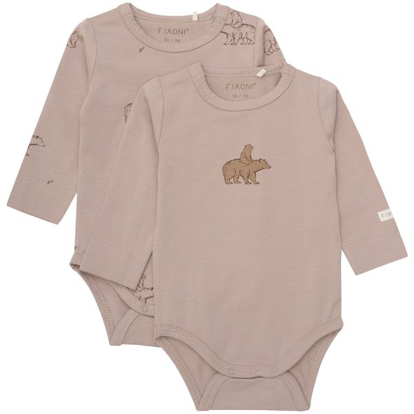 Hovedbilde Fixoni 2-pack body, Mocha Meringue