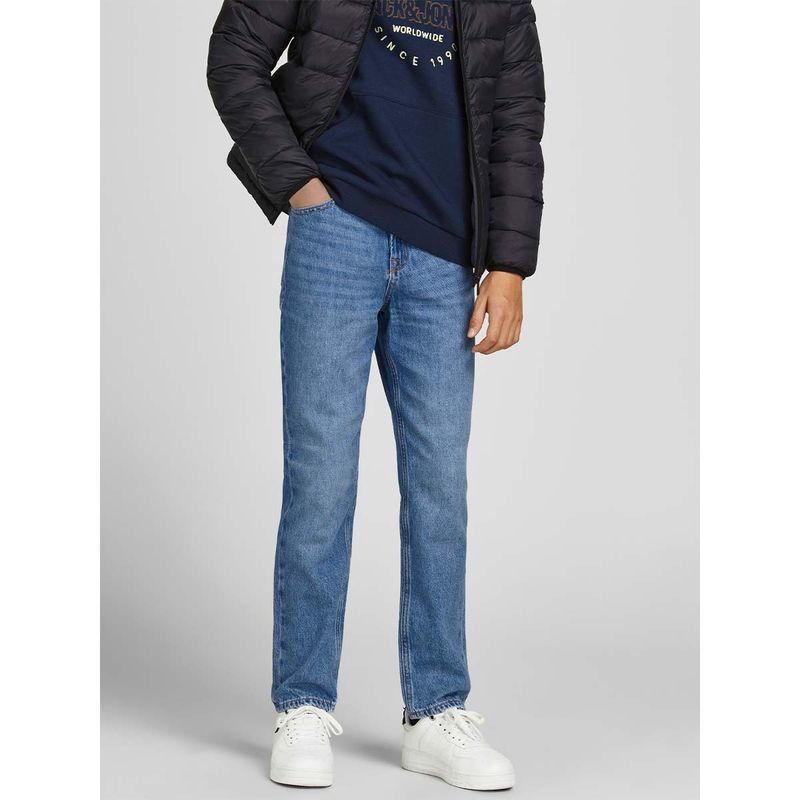 Jack and Jones Jr Clark 023 jeans til barn, Blue Denim