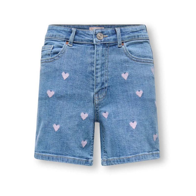 Kids Only Kogjuicy shorts i denim til barn, Light Medium