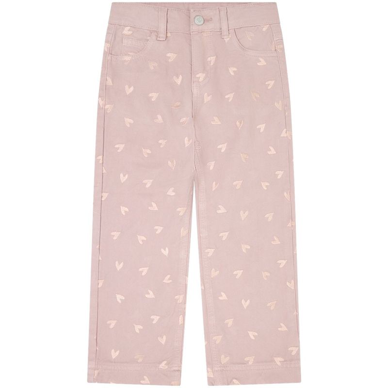 Minymo straight-fit bukse til barn, Fawn