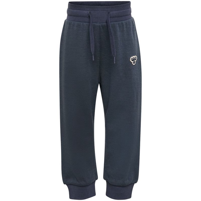 Hummel Hmlmini Bee bukse i ull/bomull, Ombre Blue