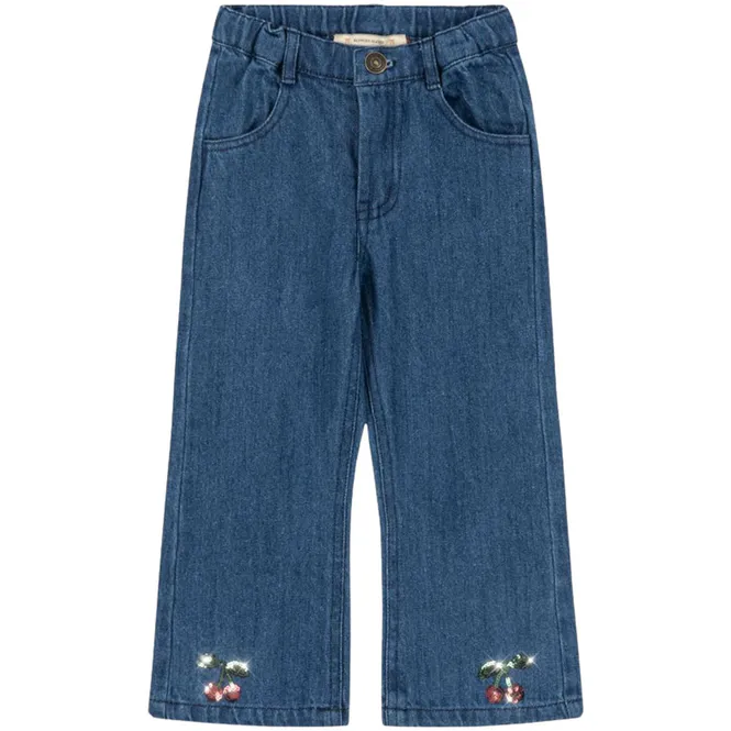 Hovedbilde Konges Sløjd Elba flared jeans til barn, Denim ...