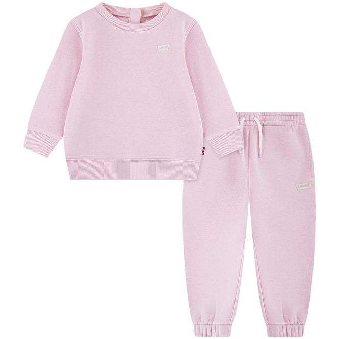 Hovedbilde Levis joggedress-sett til baby, Crystal Rose