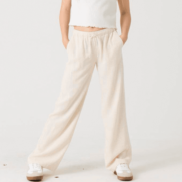 Hovedbilde Kids Only Kogsiesta bukse i viskose/lin, Moonbeam