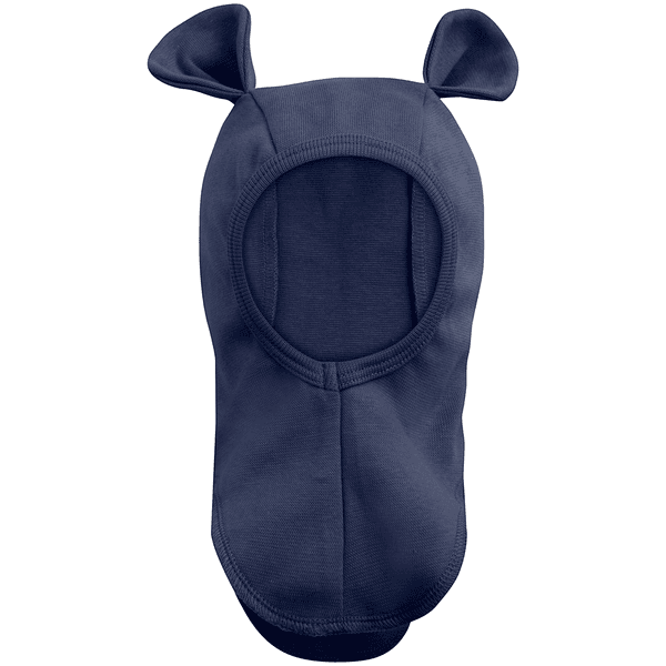 Hovedbilde Huttelihut balaclava bjørneører i jersey, Navy ...