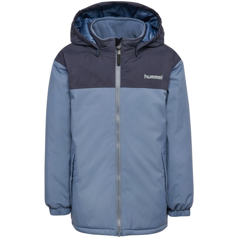 Hummel Hmljr Block Wp vår-og høstjakke, Flint Stone