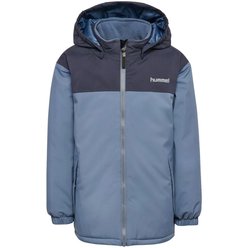 Hummel Hmljr Block Wp vår-og høstjakke, Flint Stone