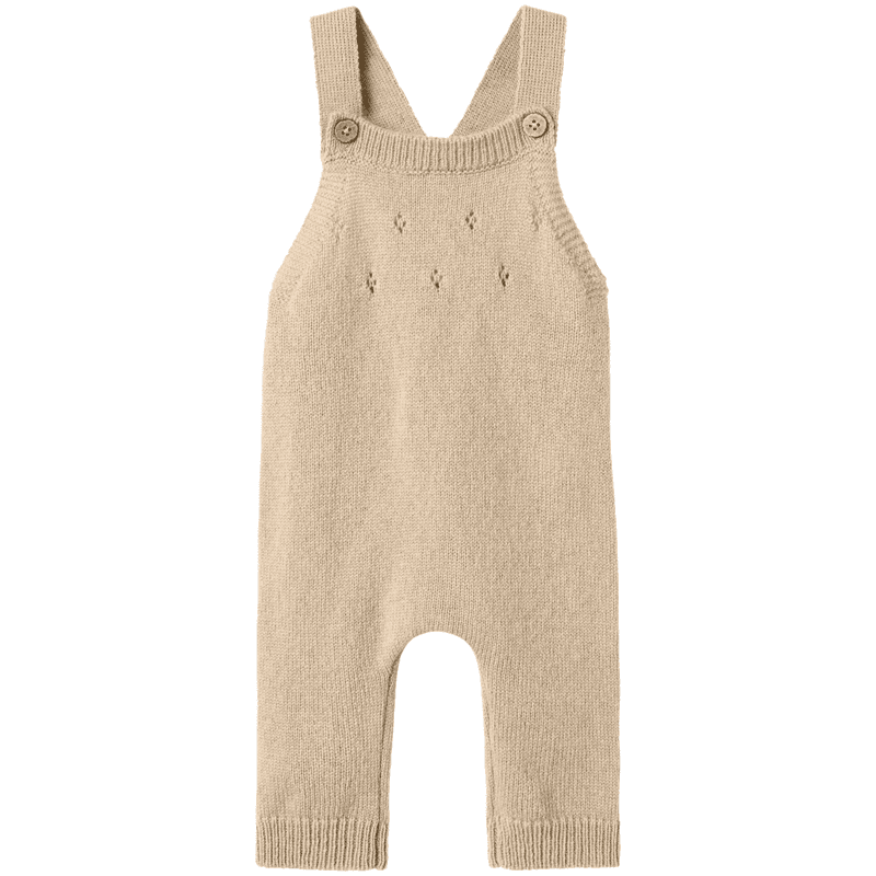 Lil' Atelier Nbnnalio overall i ull til baby, Safari