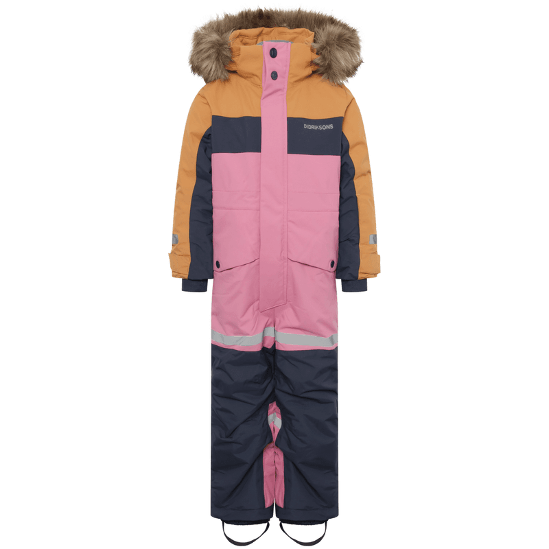Didriksons Bjärven 4 vinterdress til barn, Heather Pink