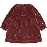 Hovedbilde Hust and Claire Hckis kjole til baby, New Maroon