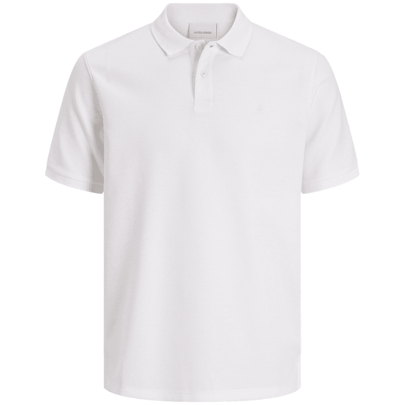 Jack & Jones Jr Jjeaustin kortermet poloskjorte, White